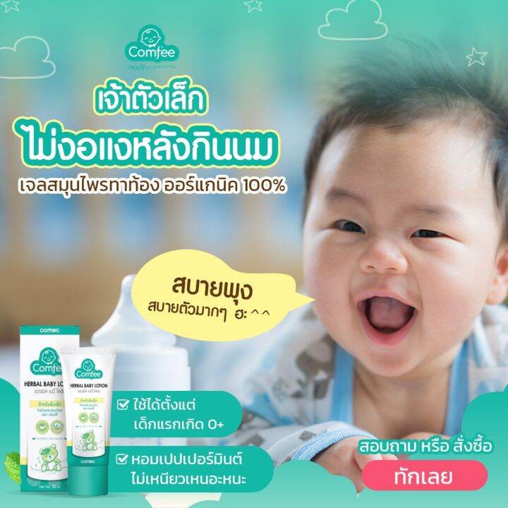 Comfee มหาหิงค์ 20 ml โฉมใหม่ จากธรรมชาติ 100 แก้ท้องอืดท้องเฟ้อ ไม่