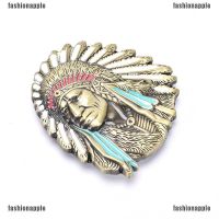 FAMY Indian Head Chief Retro Vintage Novelty Men s Metal Belt Buckle Xmas Gift