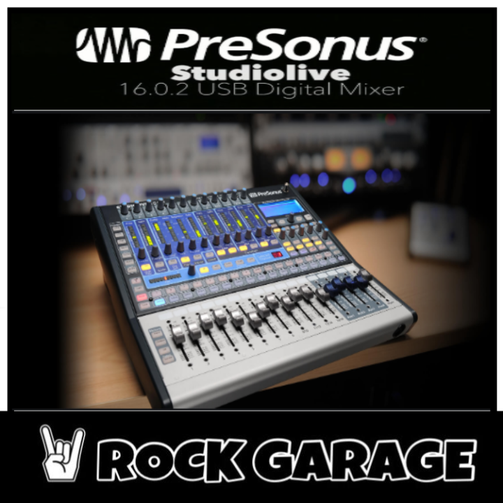 PreSonus StudioLive 16.0.2 USB Performance & Recording Digital