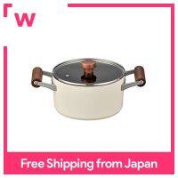 Hokurigualumi Lightweigh ไม่ติดหม้อ20Cm IH White | แก๊ส,เครื่องทำความร้อน,เตาแม่เหล็กไฟฟ้า/DAIKIN Silkware/ผลิตจากญี่ปุ่น/A-1247 PLAIRE