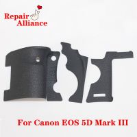 ยางฝาครอบเดิมใหม่ (มือจับ + ด้านซ้าย + นิ้วหัวแม่มือ) ซ่อมแซมชิ้นส่วนสำหรับ CANON 5D Mark III 5D3 5D SLR