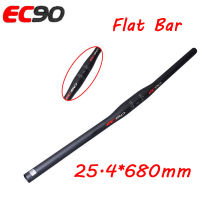 EC90 3K Carbon Fiber Handlebar Mountain Bike Handle Bar RiserFlat Bar 25.431.8 Length 660680700720740760 MTB Accessories