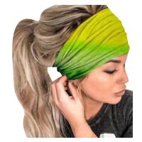 【YF】 Women Print Headband Elastic Head Wrap Hair Band Bandana Bandage Accessories резинки для волос