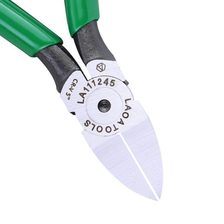 laoa-outlet-forceps-pliers-cr-v-diagonal-pliers-electrical-wire-cutting-side-snips-flush-plier