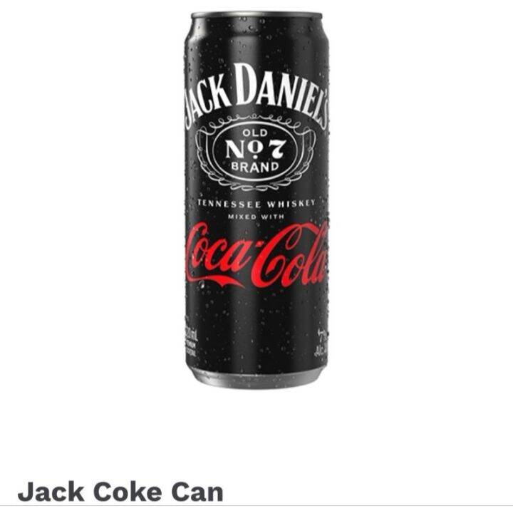 Jack Daniels Coke in can 320ml Lazada PH