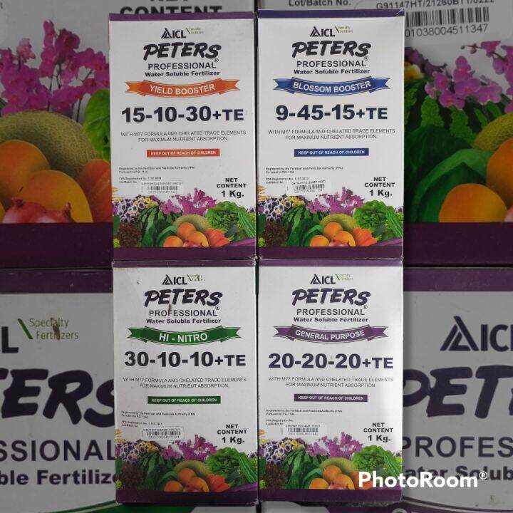 Peters Professional 1kg (General Purpose, Hi-Nitro, Yield Booster ...