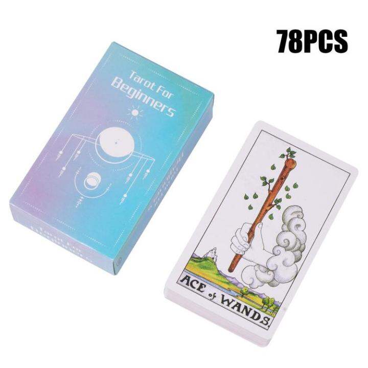 thumbnail image 2 of CRAFTERIAN Bright Tarot Cards Deck, 78 Cards Deck, Original Tarot For Beginners And Experts With Guide Book And Gift Bag, Fortune Telling Game, Divination Tools For All Skill Levels In Arabia 2 of 13