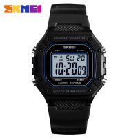 SKMEI Outdoor Sport Watch Men Digital Watches 5Bar Waterproof Alarm Clock Fashion Military Men Digital Watch montre homme 1496