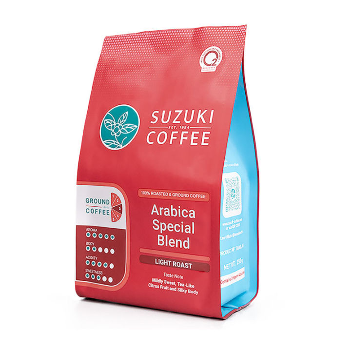 กาแฟคั่วอ่อน-suzuki-coffee-arabica-special-blend