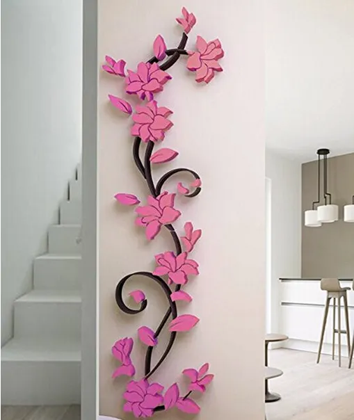 3D Vivid Flower Art DIY Decor Wall Stickers, 3d Wall Art Crafts Home Decorations 24X80CM | Lazada PH 3D Vivid Flower Art Diy Decor Wall Stickers, 3D Wall Art Crafts Home Decorations 24X80Cm | Lazada Ph