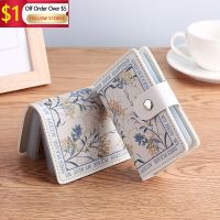 【jw】◕❁¤  2023 Multiple Card Slots Credit Bank Id Holder Organizer Badge Business Bus Storage Money Bill Wallet