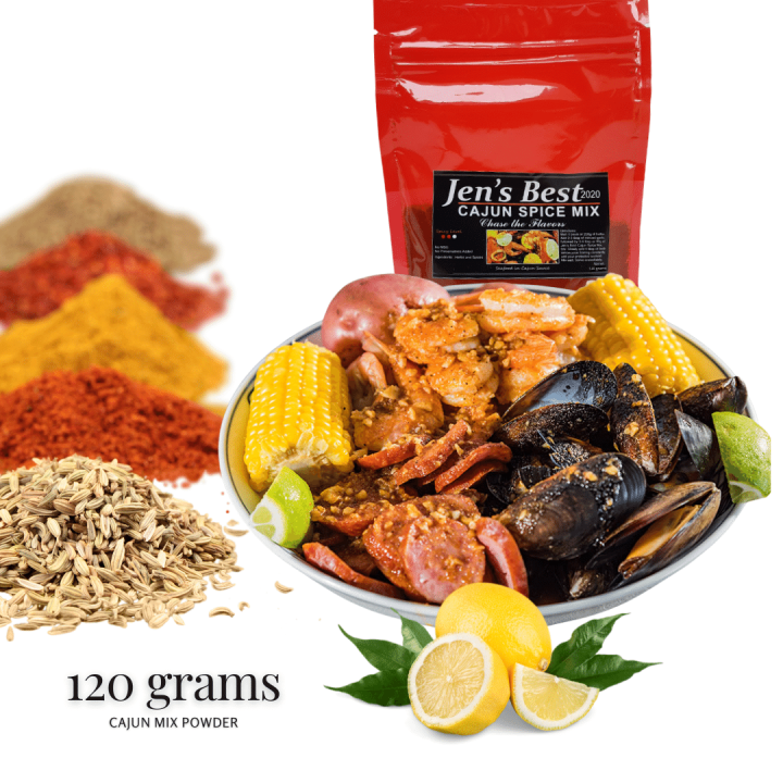 Best Cajun Seafood Mix 120 grams Cajun Sauce Seasoning Powder Seafood Lazada PH