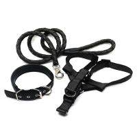 3Pcs Ultra-Strong Leash โซ่จูงสุนัขสายรัดหน้าอกเหนียวทนทานชุดสัตว์เลี้ยงสุนัขขนาดเล็กเสื้อกั๊ก Balance Freedom และควบคุม