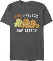 Nickelodeon Mens Big &amp; Tall Nap Attack T-Shirt