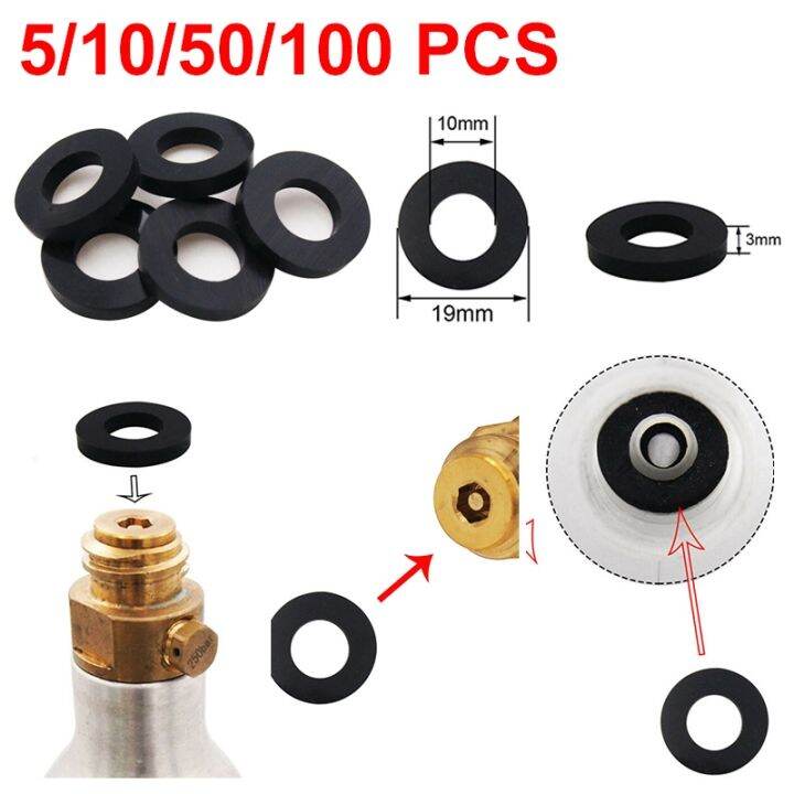 5/10Pcs Sealing Washer Replacement Gaskets Ring for Sodastream Nozzle
