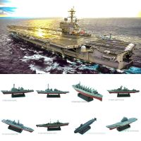 4D Assembly Ship Model Liaoning Battleship Modern Class Battleship Carrier Assembly Model Military Warship Model Toy