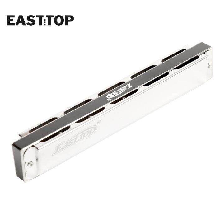 easttop-t2403-24-hole-tremolo-harmonica-c-key-good-air-tightness-professional-harmonica-musical-instruments