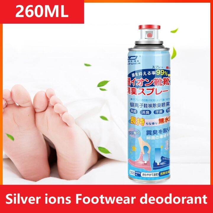 260ML Janpan Shoe Deodorant Spray Shoe Deodorizer Spray Anti Odor Socks