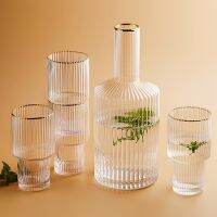 【CW】❁❣  Phnom Penh Glass Jug Transparent Bottle Juice Drinkware Glasses Cup Set Mug