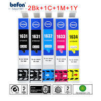 หมึก Befon T1631 2530WF T 2540WF 1631สำหรับเครื่องพิมพ์ XL ชุด2510WF อะไหล่ Epson 16XL WF-2010W 2520NF X5 16XL