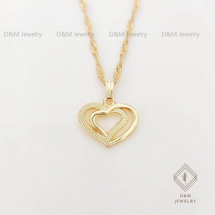 COD Jewelry Gold Necklace for women Lazada PH