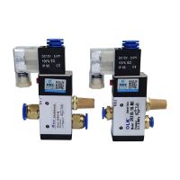 3V310-10 Pneumatic Solenoid Air Valve 3 Way 2 Position Control Air Gas Magnetic Valve 12V 24V 220V Coil Volt Valves