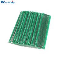 【YF】❦♙  5PCS Sided Prototype PCB Breadboard Tinned 2x8 cm 20x80mm FR4 Diy Board Module