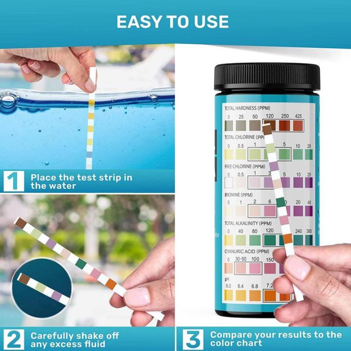 pool-test-strips-spa-and-pool-strips-for-salt-water-100-strips-water-hardness-test-kit-high-accuracy-ph-tester-for-chlorine-salt-inspection-tools