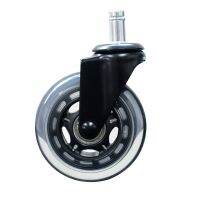 【CW】 Mute Office 60KG Swivel Rubber Soft Safe Rollers Hardware 2.5inch