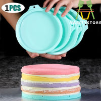 【Varitystore】Household Round 6/8 Inch Rainbow Cake Mold Free Layering Chiffon Embryo Silicone Bakeware  Mousse Mold Baking Tools