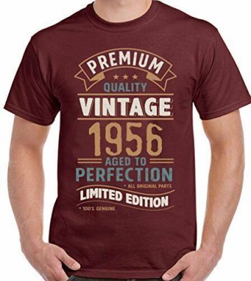 67Th Birthday Tshirt 1956 Limited Edition Mens Funny 67 Year Old Vintage Year