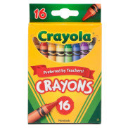 Bộ bút sáp 16 màu CRAYOLA 523016