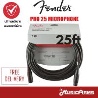 Fender Pro 10 Microphone สายแจ๊คไมค์ Fender Pro 25 Microphone สายแจ็คไมค์คุณภาพ Fender Pro 15 Microphone