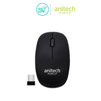 Anitech Wireless mouse เมาส์ไร้สาย รุ่น W217 สีดำ รับประกัน 2 ปี