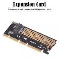 NVME M.2 to PCI-E 16X Riser M-key M.2 PCIE X16 Port Adapter Card PC 2230/2242/2260/2280