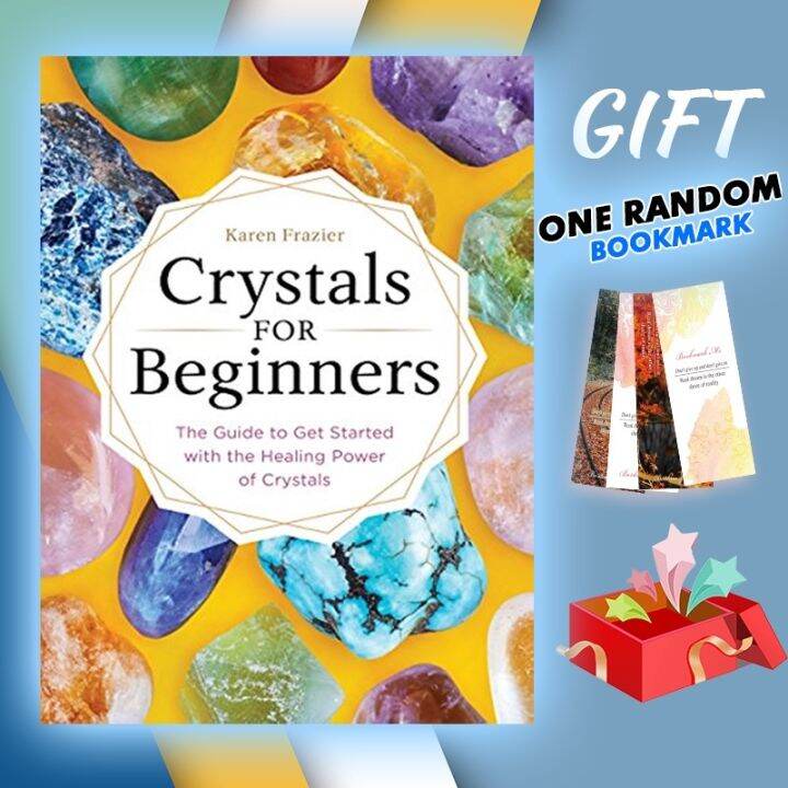 【Ready Stock】Crystals for Beginners by Karen Frazier (Brand New) inspirational english book