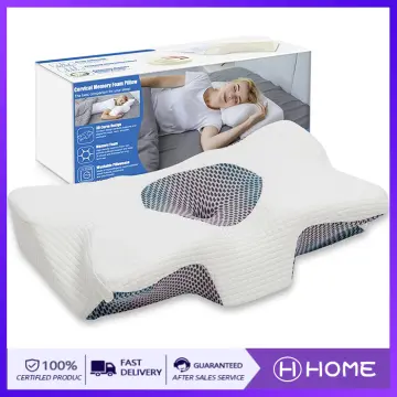 Contoured orthopedic slow rebound memory hot sale foam pillow