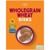 Marks &amp; Spencer Wholegrain Wheat Bisks มาร์ค แอนด์ สเปนเซอร ซีเรียลข้าวอาหารเช้า ข้าวสาลีโฮลเกรน (นำเข้าจากอังกฤษ) 480g.