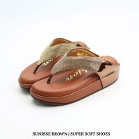 CHUSTORE รุ่นSUNRISE รองเท้าแตะผู้หญิง รองเท้านิ่มสบายใส่เที่ยวได้ทุกที่เหมาะกับทุกลุค SUPERSOFTSHOES