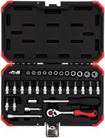 GEDORE NO.R49003033 Socket set size 4-13mm 33pcs (3300051) Factory Gear By Gaer Garage