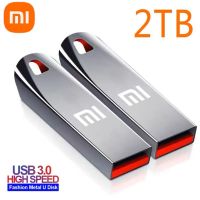 2TB Usb 3.0แฟลชไดรฟ์โลหะความเร็วสูง Pendrive 512GB/1T แบบพกพา U Disk อินเตอร์กันน้ำหน่วยความจำ TYPE-C อะแดปเตอร์