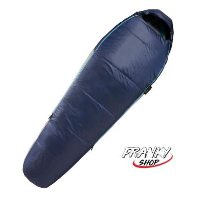 [พร้อมส่ง] ถุงนอนสำหรับการเทรคกิ้ง Trekking Sleeping Bag MT500 15°C Polyester