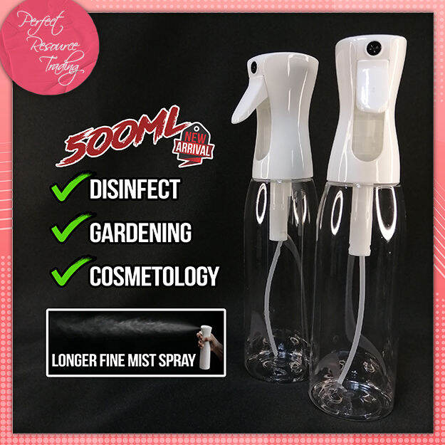 500ml Longer Fine Mist Spray Bottle Continuous Mist Sprayer Lazada PH