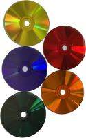 ขายส่ง5แผ่น Limited Multicolor เกรด A 700 MB 52x Blank Black พิมพ์ CD-R Disc