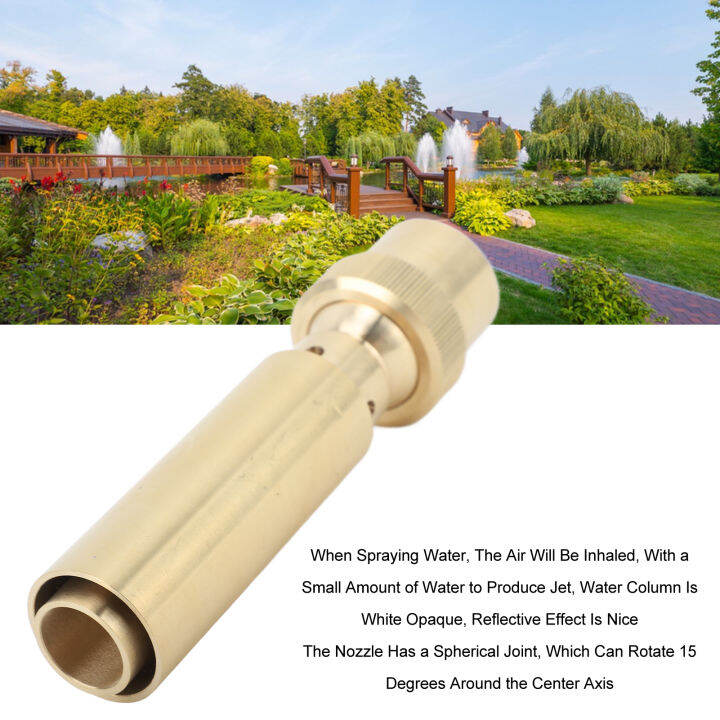 Fountain Nozzle Garden Fountain Nozzle Brass for Park Lazada PH