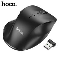 Hoco เมาส์ไร้สาย GM24สองโหมดบลูทูธ2.4กิกะเฮิร์ตซ์ USB ปุ่มด้านข้างเมาส์ไร้สายเมาส์ไร้สายเมาส์สำหรับแล็ปท็อป