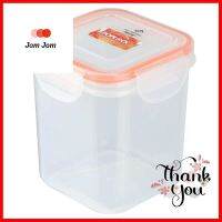 กล่องอาหารเหลี่ยมสูง POPLOCK 9141M 0.85 ลิตร สีส้มFOOD CONTAINER POP LOCK 9141M 0.85L ORANGE **ราคารวม Vat แล้วค่ะ ไม่มีบวกเพิ่ม**