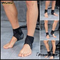 WUXU 1PC/1คู่ Unisex ปลอกรัดป้องกันข้อมือบาดเจ็บกีฬาความปลอดภัยปรับ Heel Wrap ยืดหยุ่นผ้ารัดข้อเท้าผ้ารัดข้อเท้าที่พันข้อเท้าป้องกันข้อเท้าแพลง