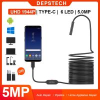 USB กล้องส่องในรถยนต์ไร้สายขนาดเล็ก2MP กล้องส่องกล้อง5MP IP67กล้องงู Wi-Fi สำหรับ Android Ios Windows สมาร์ทโฟน