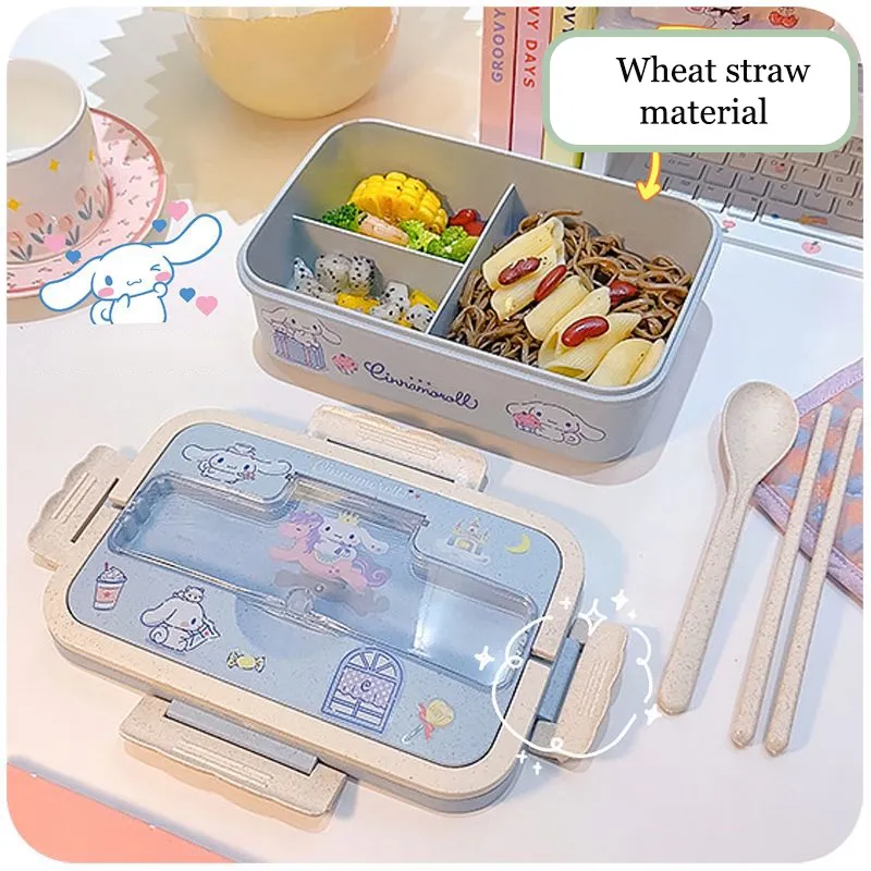 Kawaii Sanrio Lunch Bag Anime Cinnamoroll Kuromi My Melody Lunch Bag Cute  Picnic Thermal Breakfast Box Girl Convenient Lunch Box 
